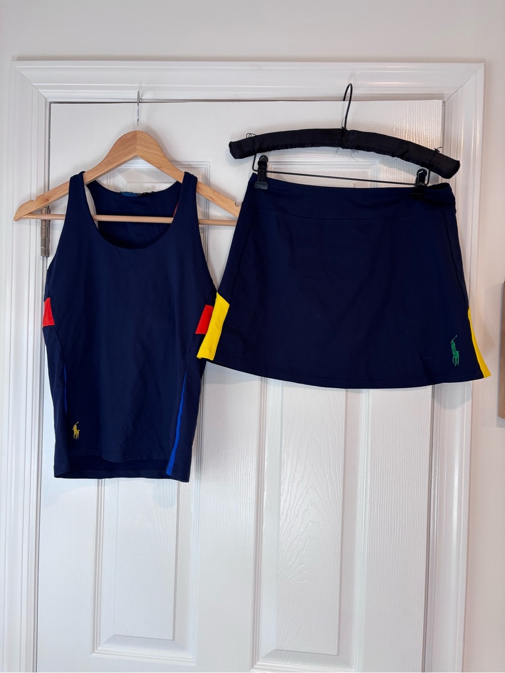 US Open navy Polo Ralph Lauren athletic tank top and matching skort size small